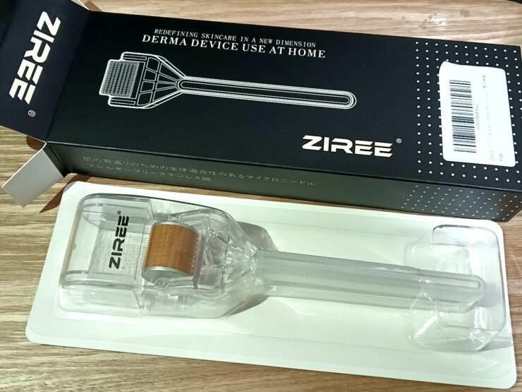 ZIREEダーマローラーパッケージ開封
